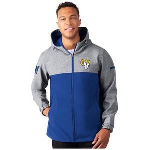 Brand new embroidered Los Angeles RAMS NFL FLEECE JACKET